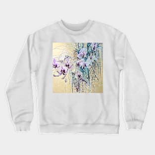 Orchid flowers Crewneck Sweatshirt